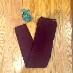 AEO Cranberry Jeggings